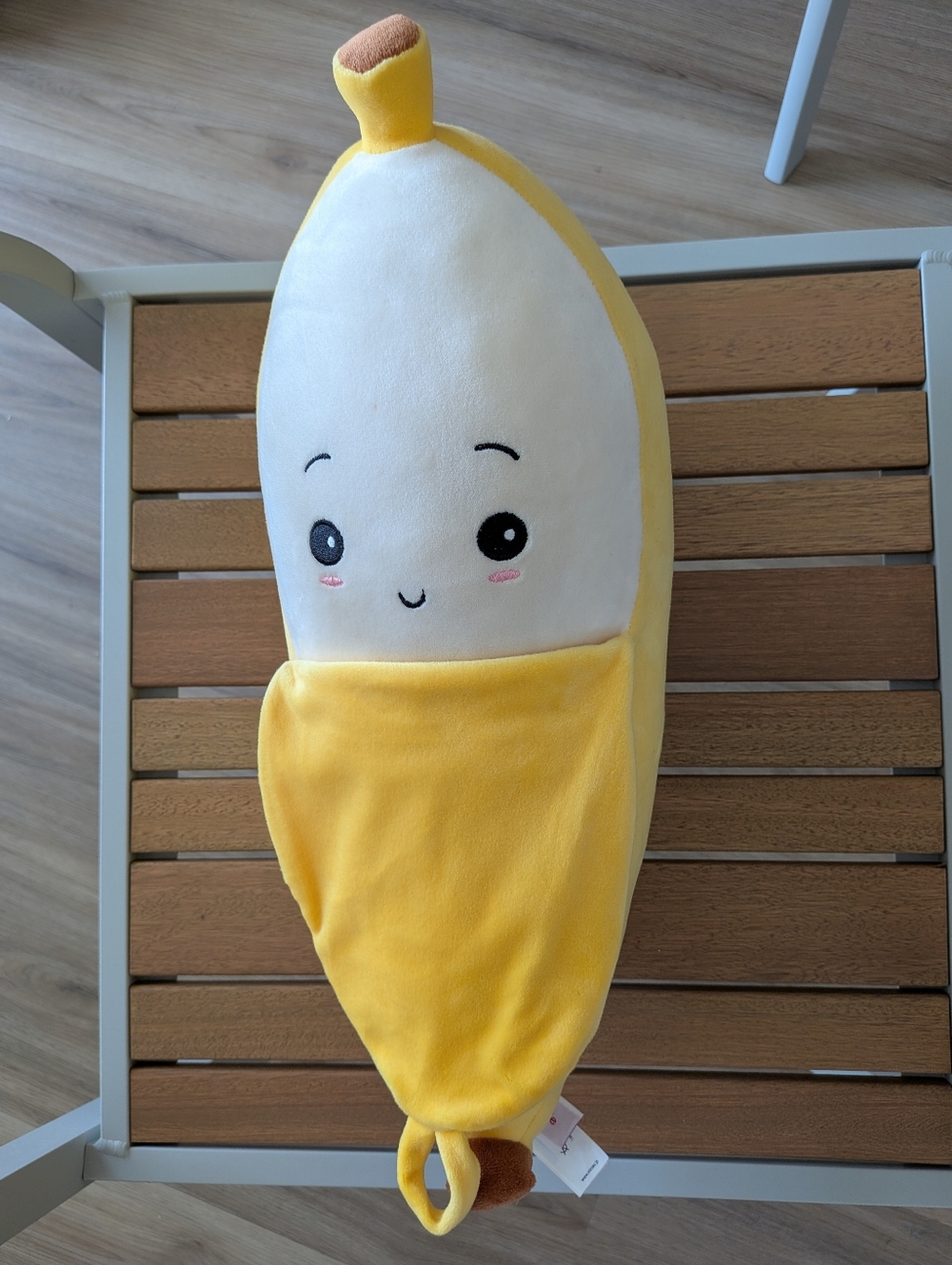 Plush Banana Stuffed Toy - Yellow - Miniso Collectible